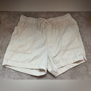 Old Navy drawstring linen blend shorts